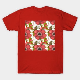 Tropical Summer Flower T-Shirt